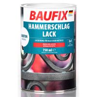 Hammerschlaglack, Dunkelgrau - 4er Set
