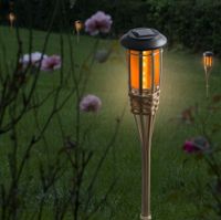 Solar Bambus Fackel