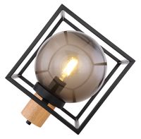 Lighting - HILKO - Tischleuchte Metall schwarz matt, 1x E27 LED
