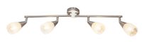 Lighting - FRANZISKA - Strahler Metall Nickel matt, 4x E14