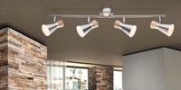 Lighting - MAREI - Strahler Holz naturfarben, 4x E14