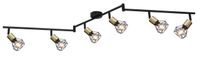 Lighting - XARA I - Strahler Metall schwarz, 6x E14