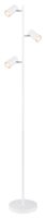 Lighting - ROBBY - Stehleuchte Metall weiß, 3x GU10 LED
