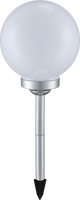 Lighting - SOLAR - Solarleuchte Kunststoff silber metallic, 4x LED