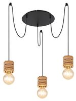 Lighting - ANGELINE - Hängeleuchte Metall schwarz matt, 3x E27
