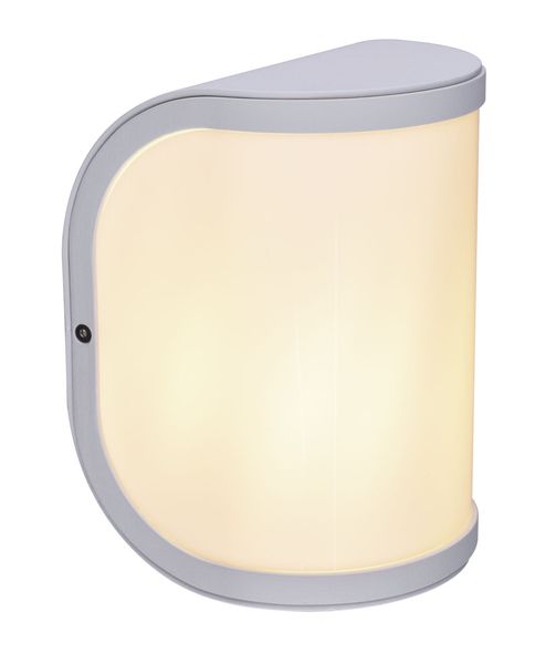 Lighting - SEGGA - Außenleuchte Aluminium weiß, 1x E27