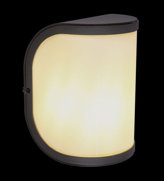Lighting - SEGGA - Außenleuchte Aluminium anthrazit, 1x E27