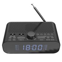 DAB+/FM Radiowecker und Drahtloser Lautsprecher sw