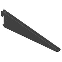 U-Träger, Länge 220 mm, Farbe Schwarz, 1 Stück
