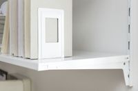 Bücherstütze, 4ST, Farbe Schwarz