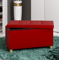 Sitztruhe "Sizos L" Rot