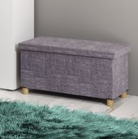 Sitztruhe "Sizos L" Hellgrau