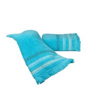 Handtuch 2er -Set "Frejus" - ca. 50 x 100 cm, Aqua