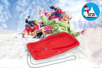 JAMARA-461125-Snow Play Bob Karol 80cm rot
