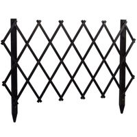 faltbares Rankgitter Schwarz