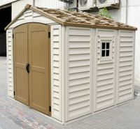 Kunststoffgerätehaus Duramax DuraPlus 5,7 m² mit Fußbodenkonstruktion