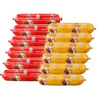 Wurst für Hunde, verschiedene Sorten, 12 x 900 gr.