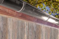 Vogelschutzgitter PVC-ziegelrot 5m