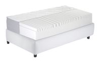 Wendematratze Boxspring Like ca. 100x200 cm,ca. 30 cm Höhe,H4-H5 -mit Atmungsaktivem 3 D Mashbezug
