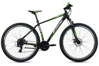 Mountainbike Hardtail 29'' Morzine schwarz-grün 48 cm