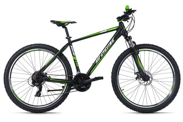Mountainbike Hardtail 27,5'' Morzine schwarz-grün 53 cm