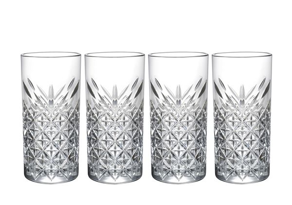 Serie Timeless, 4 teiliges Longdrinkbecher Set, 45 cl