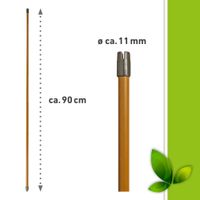 Onl.-Set Stahlpf.St. Bambus 90cm V2
