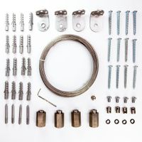 Montageset InoxLine Edelstahl