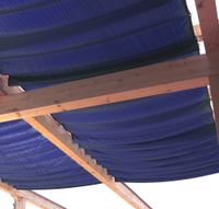 Sonnensegel 270x140cm uni-blau