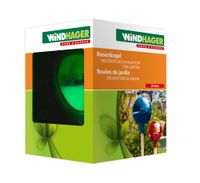 Rosenkugel 16 cm grün