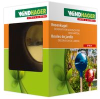 Rosenkugel 16 cm gold