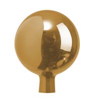 Rosenkugel 16 cm gold