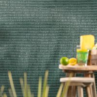 Sichtschutzm. Raffia 90x300cm grün