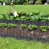 Beeteinfass. PVC Rattan 100x25/35cm