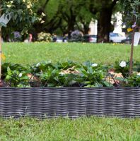 Beeteinfass. PVC Rattan 100x25/35cm