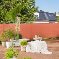 Balkonbl. SYLT 0,9x5m, terracotta