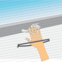 IS Plus Fliegeng. Dachf.130x150cm W