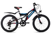 Mountainbike Fully ATB 20'' Zodiac schwarz-rot RH 31 cm