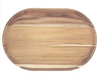 Servierplatte, Teak,47,5 x 31,5 x 1,7 cm