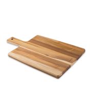 Servier- & Schneidebrett, Teak, 34 x 23 x 1,5 cm