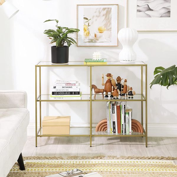 Lagerregal, 100x30x73cm, Gold