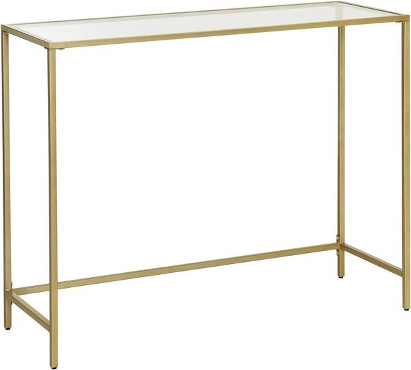 Konsolentabelle, 100x35x80cm, Gold