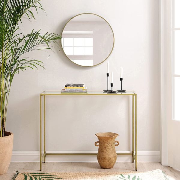 Konsolentabelle, 100x35x80cm, Gold