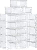 Plastikschuhkarton, 35x25x18.5cm, Weiß