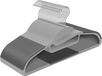 Plastikkleiderbügel, 41.5x22.5x0.5cm, grau