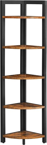 Leiterregale, 30x30x150cm, Schwarz