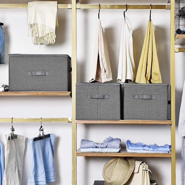 Flachbox, 40x30x25cm, grau