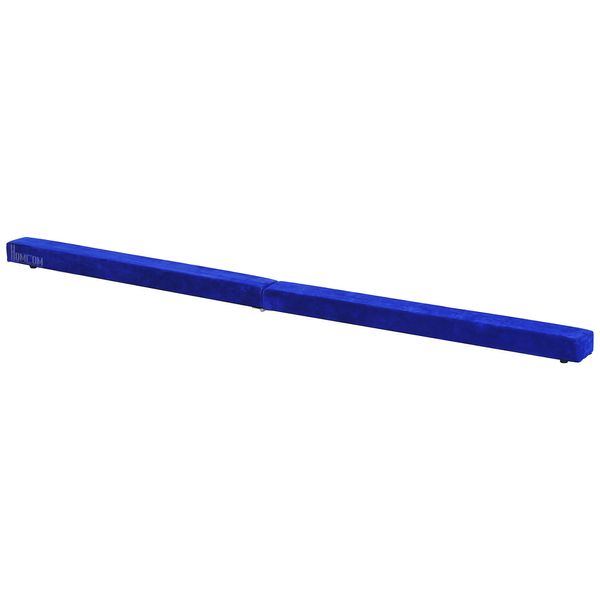 210 cm Schwebebalken Turnbalken Indoor Outdoor Balance Beam Klappbarer Turnbalken Balance Balken Balancierbalken bis 120 kg Blau