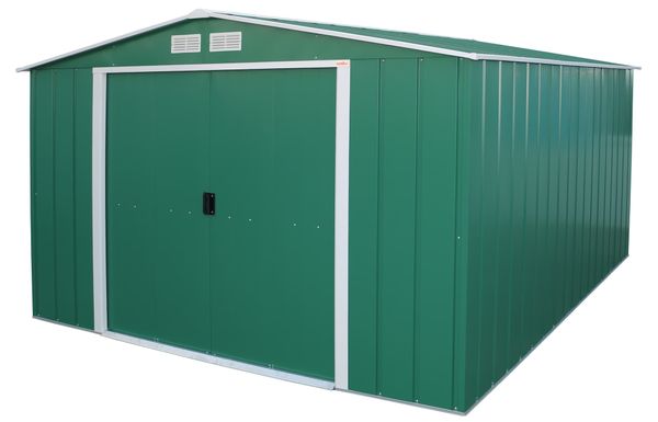 Metallgerätehaus Duramax Colossus ECO XXL 11,6 m² grün - Duramax 61361