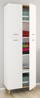 Schrank "Landos" Weiß/Honig-Eiche